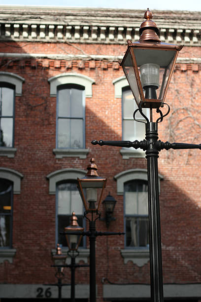 istock Old Street Lamps 147042895