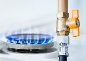 double exposure of natural gas use