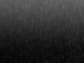 rain on black background
