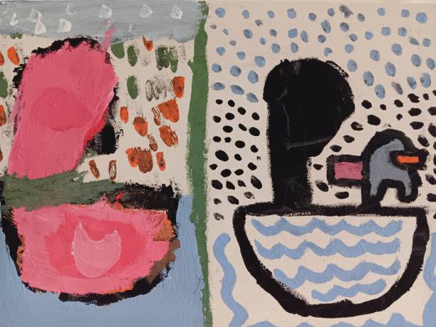 istock Children's painting 1470439287