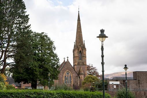 St Andrew's Church, Fort William, Scotland - viewed from The Parade