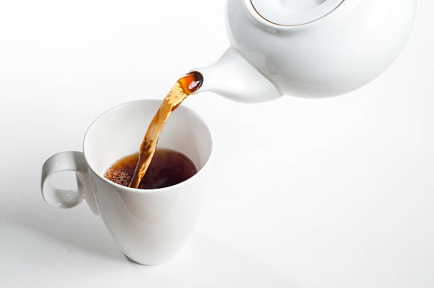 istock Cup of tea being poured 147044274