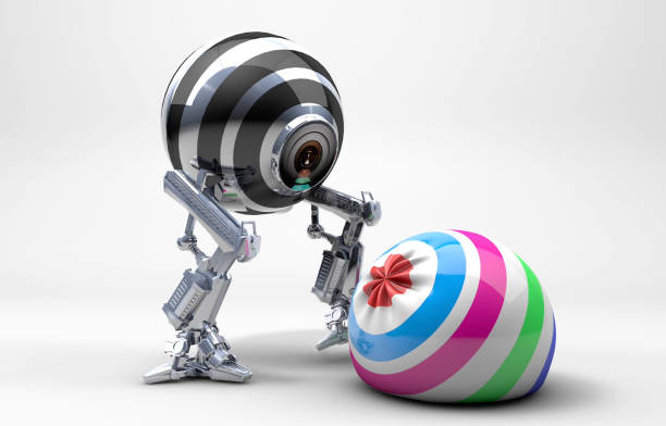 Learning artificial intelligence is no different than educating a child. But computers can adapt to life by learning much faster than humans. / You can see the animation movie of this image from my iStock video portfolio. Video number: 1470046783