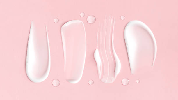 istock cosmetic smears cream texture on pink background 1470446781