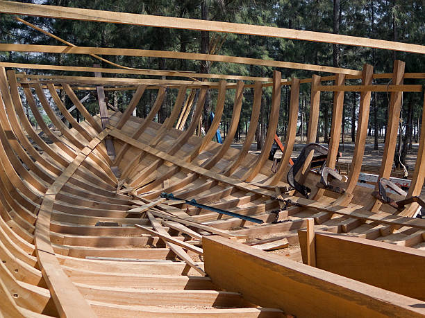 istock Building A Fishing Boat 147047024