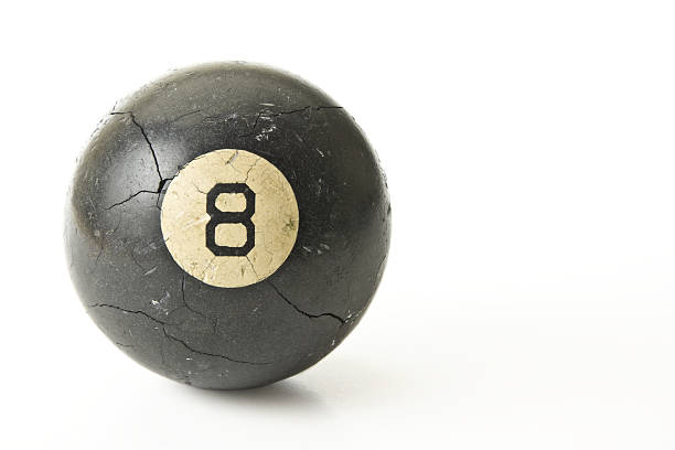 Well Used Eight-Ball