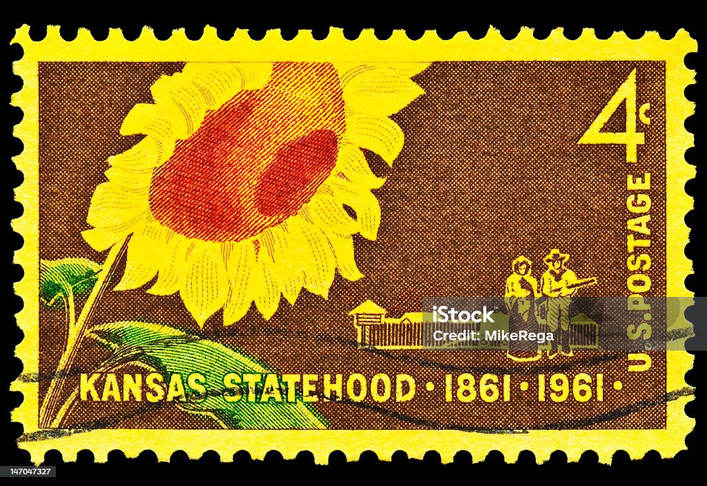 Kansas Statehood problem - Zbiór zdjęć royalty-free (Stan Kansas)