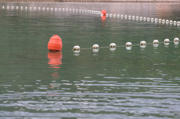 istock Floating signal buoys 1470473563