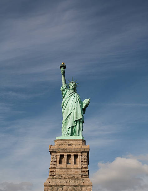 Statue of liberty stock photo