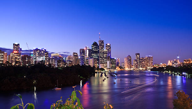 istock Brisbane City Skyline during Blue Hour 147047720