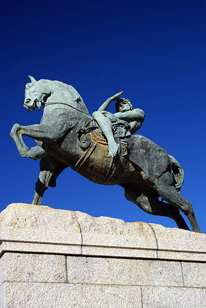 istock Statue of a Horseman 147047739