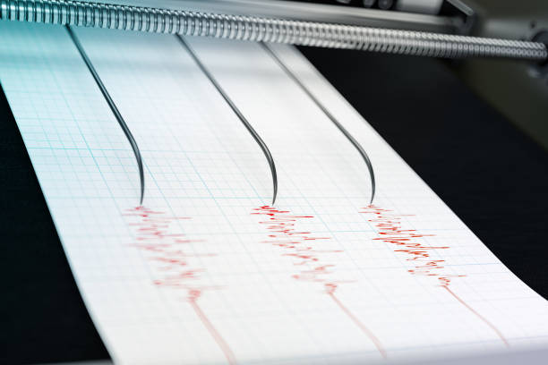 istock Seismograph Printing Seismic Activity After an Earthquake 1470494048