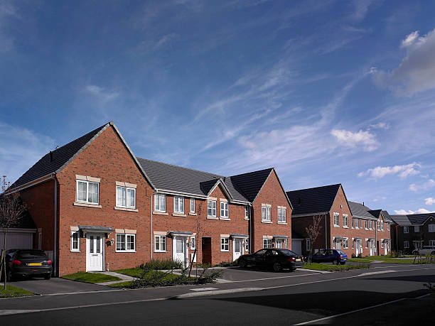 istock Modern new build street scene 147049906