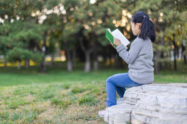 istock Little Girl Reading Book 1470500934