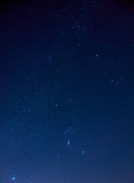 istock Orion constellation, Sirius, Mars and various star clusters photographed with wide angle lens. 1470501459