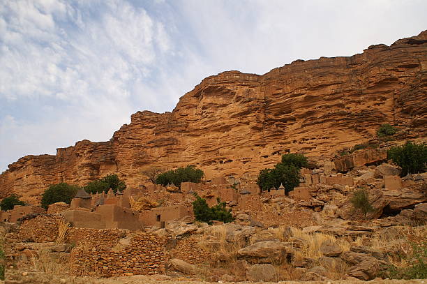 istock Rock face of Bandiagara 147050227