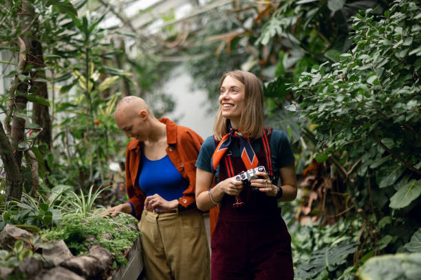 istock Cool lesbian couple on their vacation 1470507537