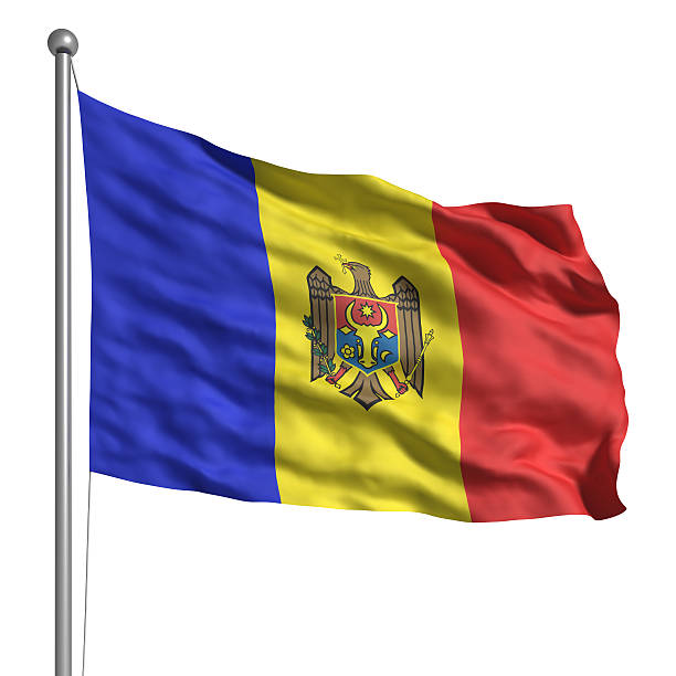 istock Flag of Moldova (Isolated) 147050786