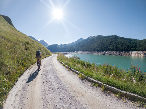 Shot on a beautiful summer day in Switzerland