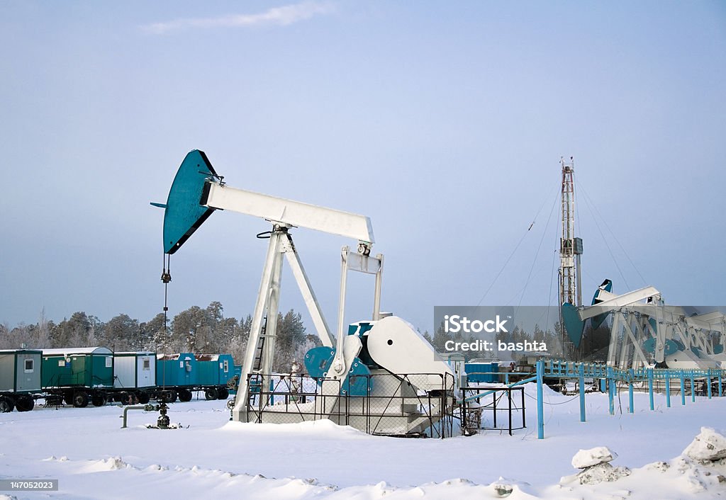Campo de petróleo - Foto de stock de Aire libre libre de derechos