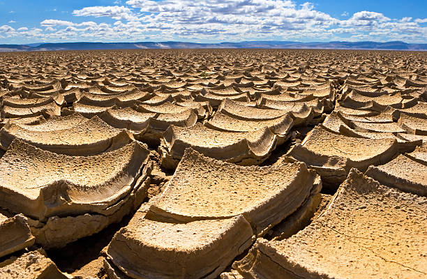 Mangystau desertic landscape, Kazakhstan desolate panorama. Central asia landmark