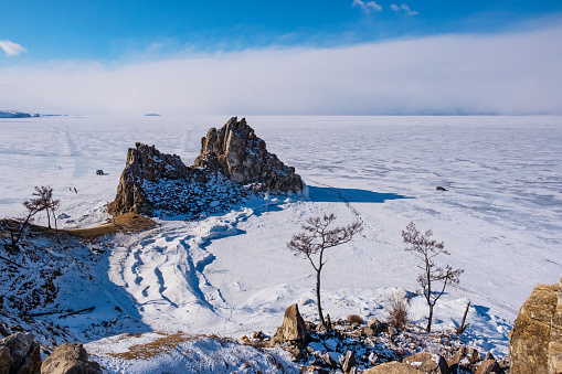 Lake Baikal. February 2023. Olkhon Island