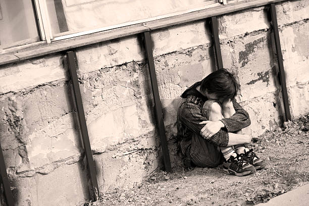 istock Teenager alone at city 147052465