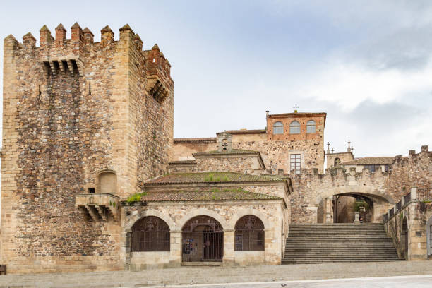 istock medieval town of Caceres 1470525283