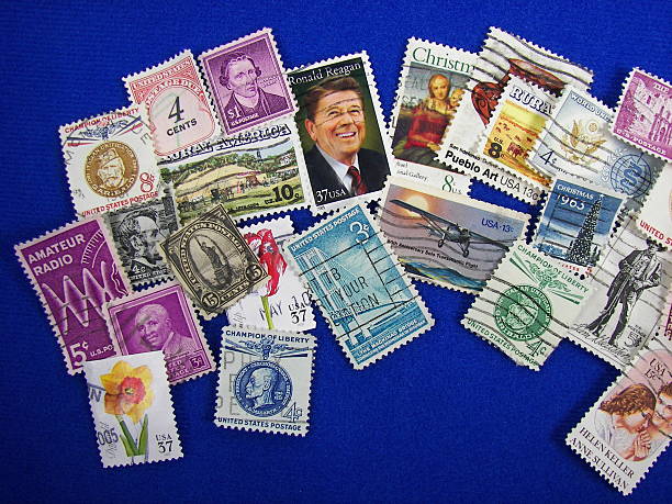 istock American Stamps 147052715