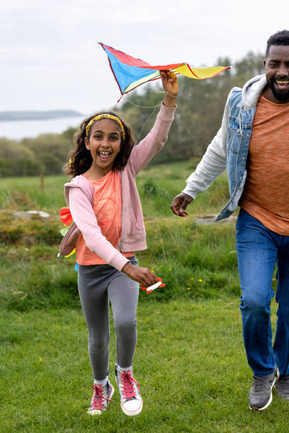 istock Happiest When Flying My Kite 1470528769