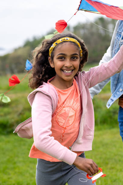 istock Little Girl with Her Kite 1470528770