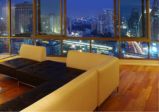 istock Luxury Modern Living Room 147053056