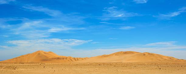 Dunas do deserto da Namíbia - fotografia de stock