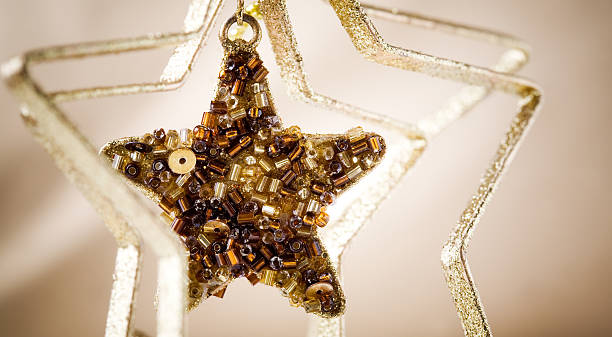 istock Golden Christmas star 147053478