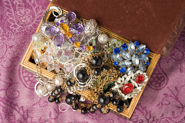 istock Chest full of jewelry 147053864