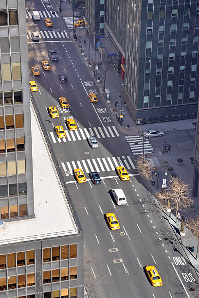 istock View up Second Avenue in mid-town Manhattan 147054092