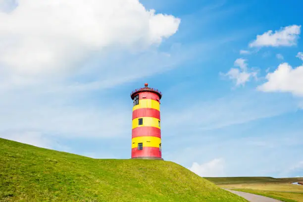 Pilsumer LIghthouse: Famous German lighthouse on the North Sea coast-2023