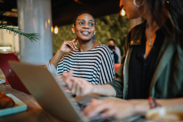 istock female IT coworking space 1470541555