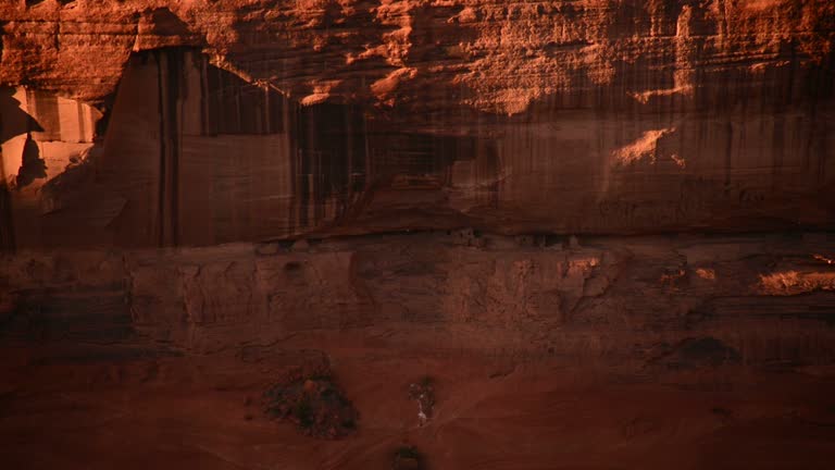 Canyon De Chelly National Monument Time Lapse Ancient Indian Ruins Arizona Southwest USA