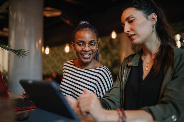 female IT coworking space