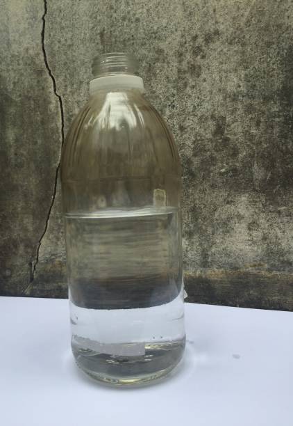 istock An unused glass bottle 1470541895