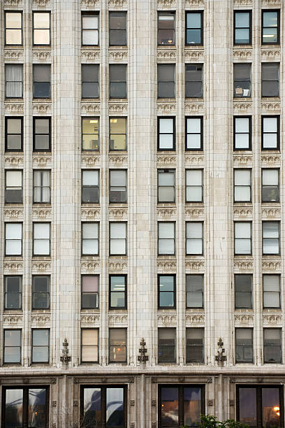 michigan ave - 1930s style architecture architectural feature architectural styles photos et images de collection