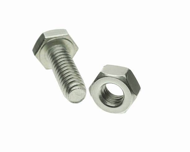 istock Stainless Steel Bolt and Nut 147054988