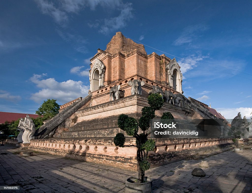 temples wat chedi luang varaviharn thailand Asia Stock Photo