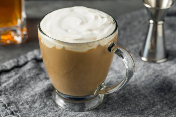 istock Boozy Refreshing Irish Coffee Cocktail 1470554241