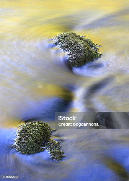 Mossy 바위 만들진 색상화 스트림 0명에 대한 스톡 사진 및 기타 이미지 - 0명, 강, 녹색