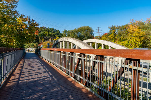 istock The scenery of Lower Don River Trail, Toronto, Canada 1470556080
