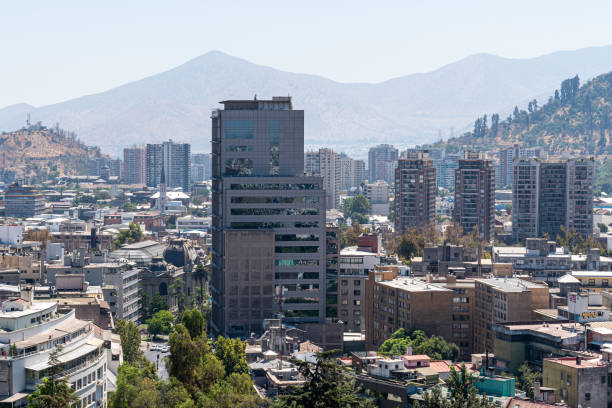 istock Santiago, Chile urban skyline and cityscape 1470557633