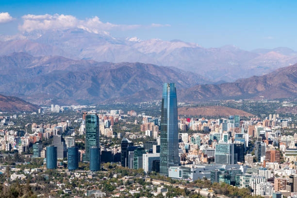 istock Santiago, Chile urban skyline and cityscape 1470557828
