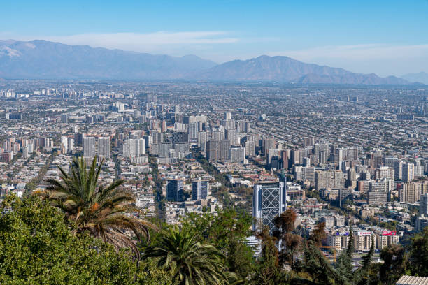 istock Santiago, Chile urban skyline and cityscape 1470558042